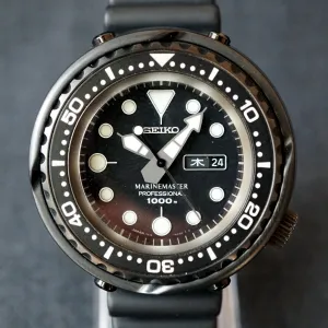 2015 SEIKO MARINEMASTER "DARTH TUNA" 1000M SBBN013 / 7C46-0AA0 DIVERS WATCH