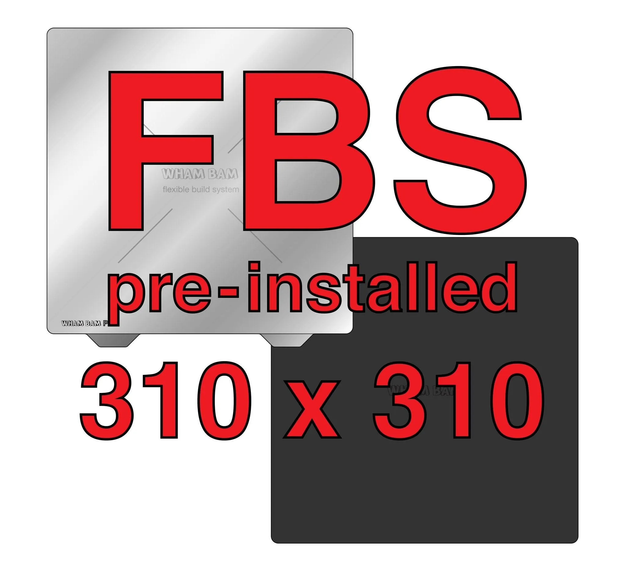 310 x 310 - Flexible Build System with Pre-Installed PEX Build Surface