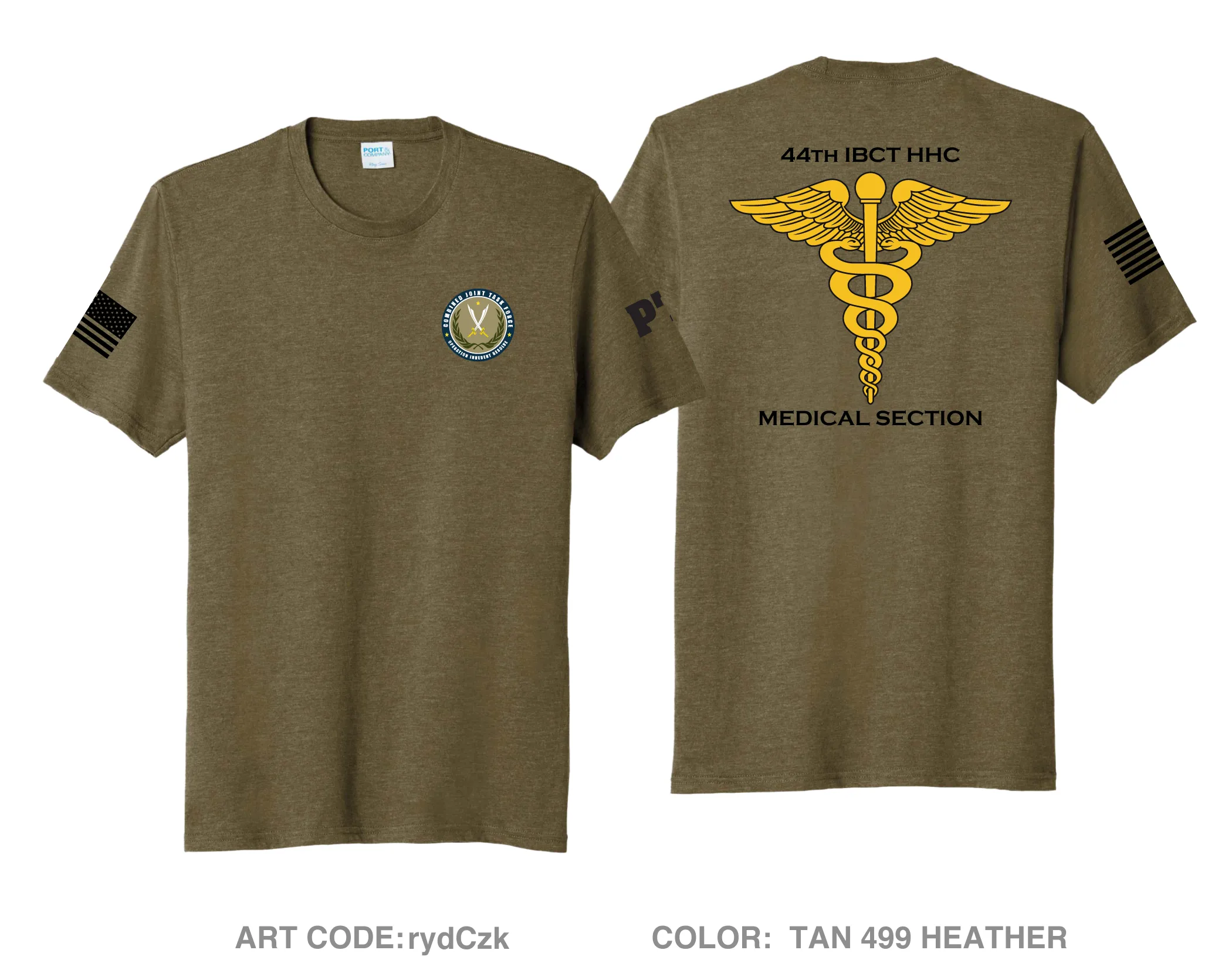 44th IBCT HHC Comfort Unisex Triblend SS Tee - rydCzk