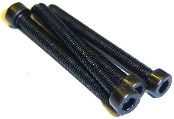 60075 4 x Colum Head Mechanical Cap Screw 3mm x 30mm