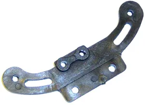 82804 Front Upper Plate 1/16 HSP Hi Speed Parts - Zebra