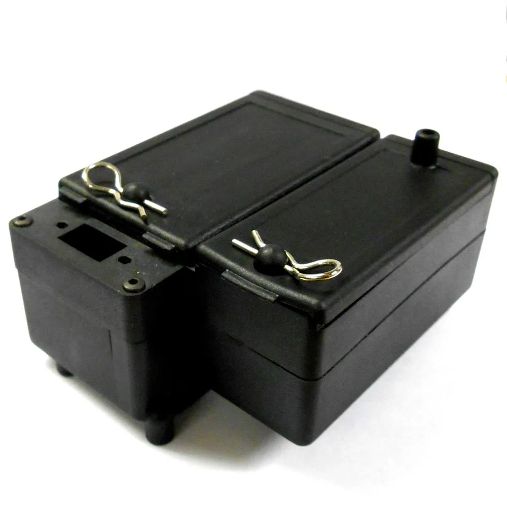 85733 Plastic Black Empty Battery Received Box Housing 1/8 Scale