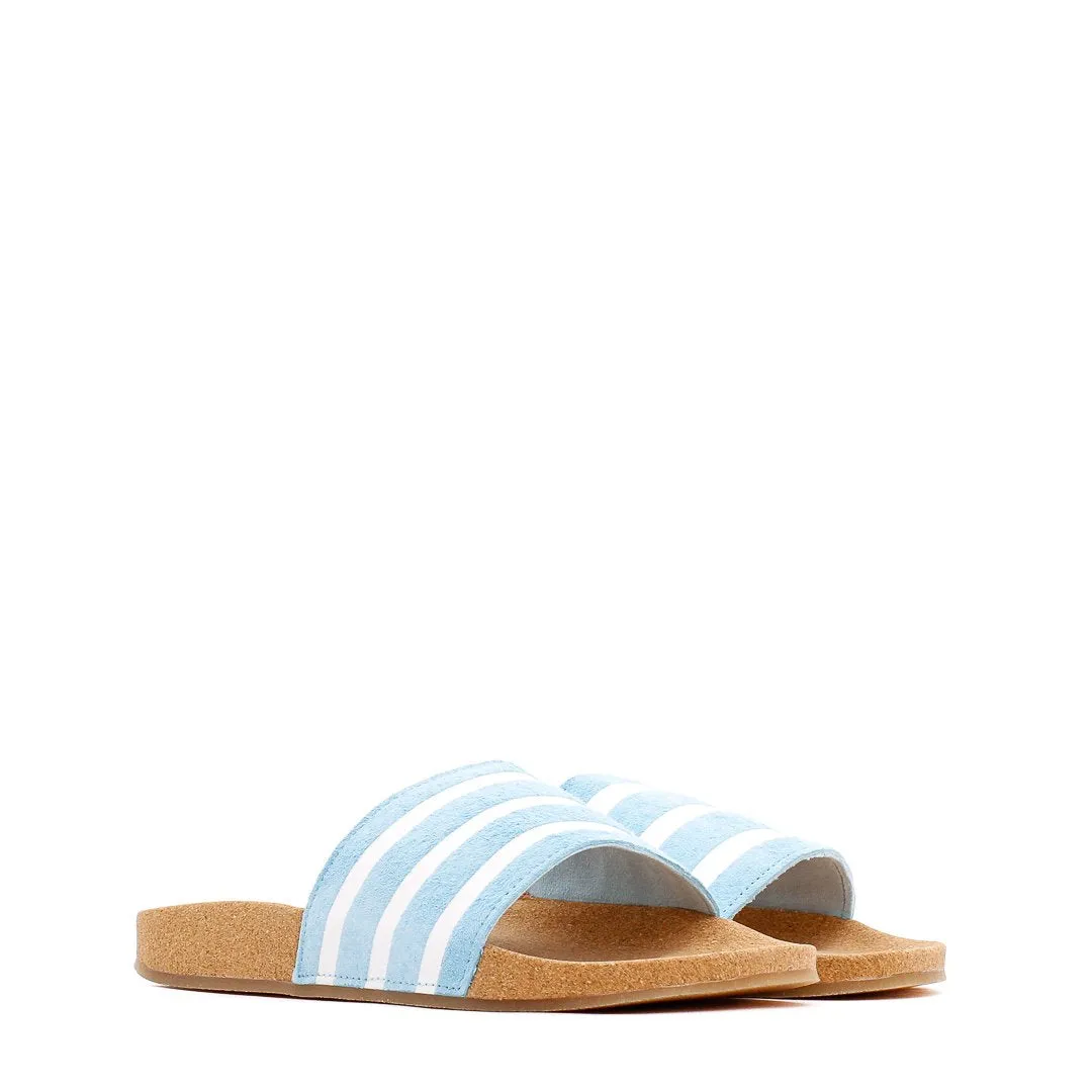 Adidas Originals Women Adilette Sky Blue White FX5918