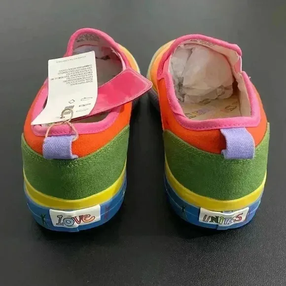 Adidas Pride Nizza Slip On Sneakers New Athletic Retro