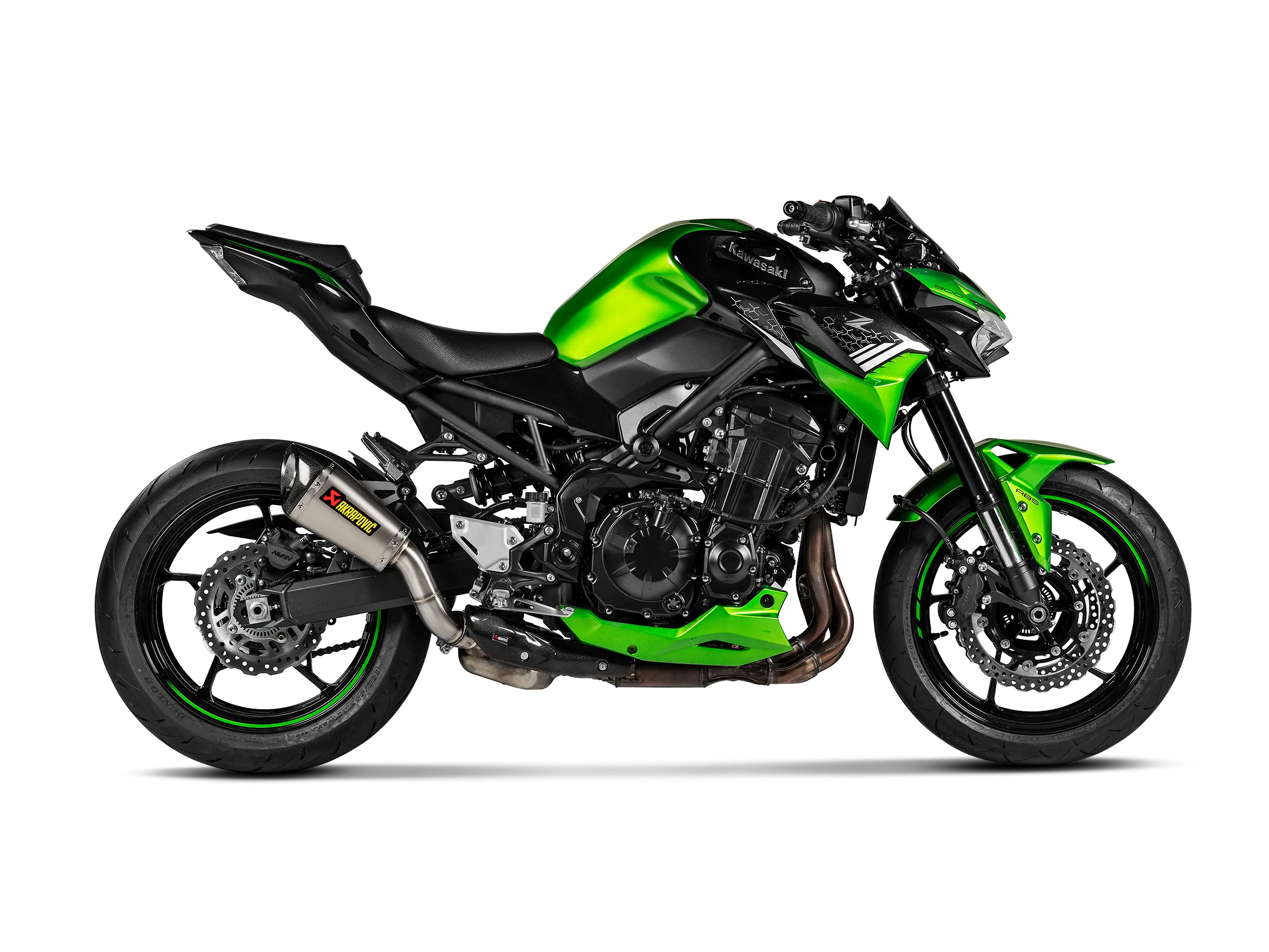 AKRAPOVIC KAWASAKI Z900 2020-2024 EXHAUST SLIP-ON