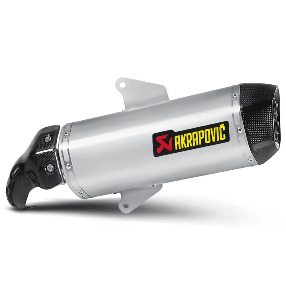 Akrapovic Titanium Silencer Slip-On Kit S-A8SO2-HWSS