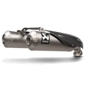 Akrapovic Titanium Twin Silencer Slip-On Kit S-D11SO13-HBFGT