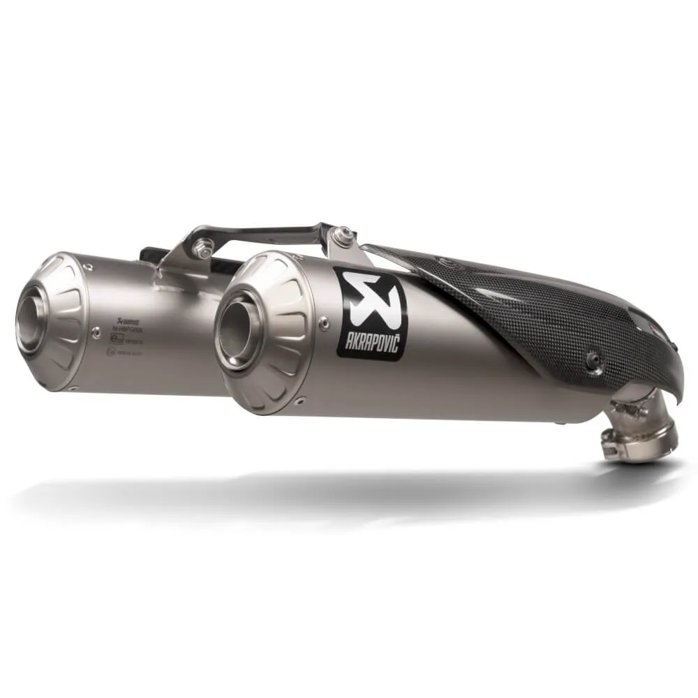 Akrapovic Titanium Twin Silencer Slip-On Kit S-D11SO13-HBFGT