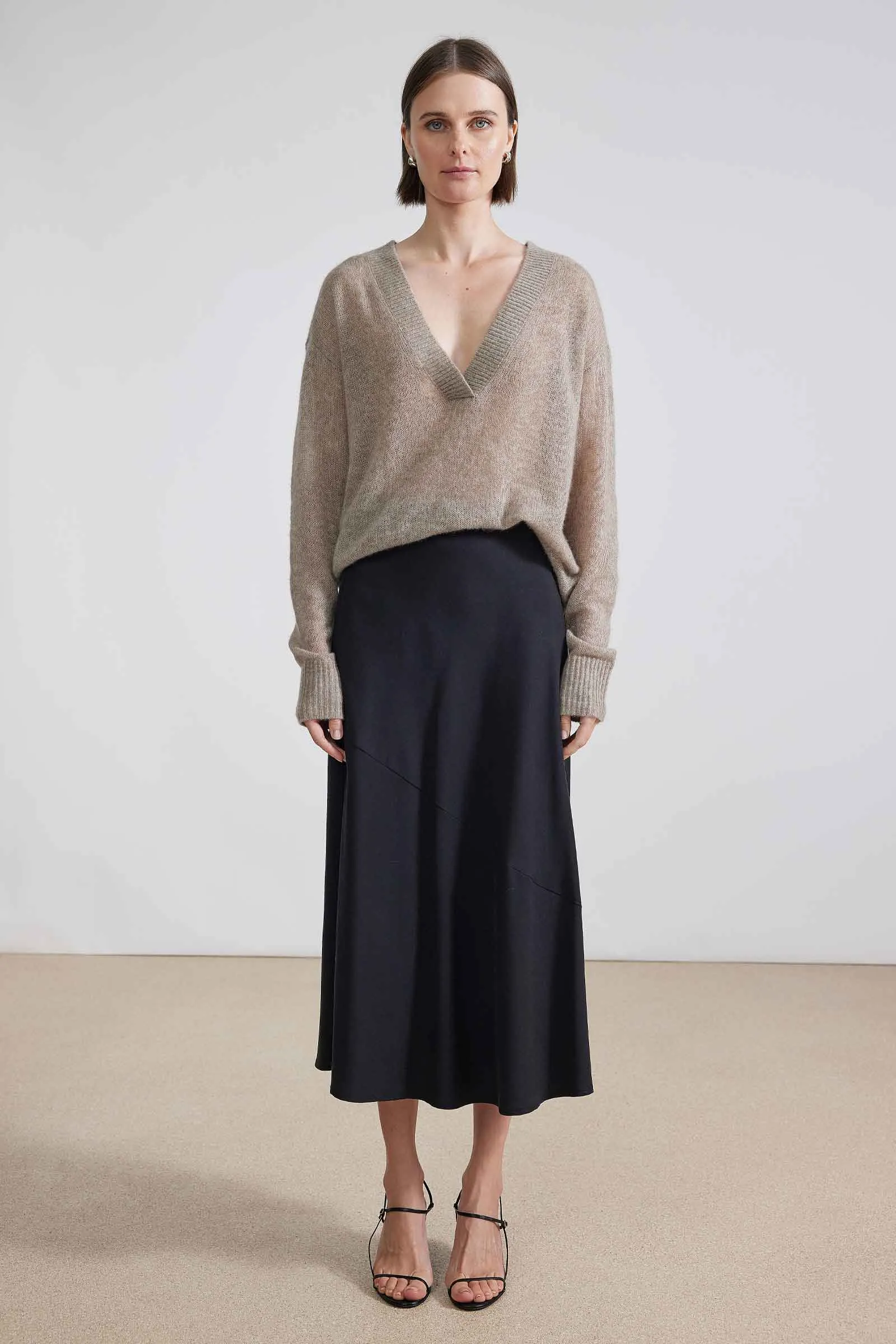 Ami Slip Skirt