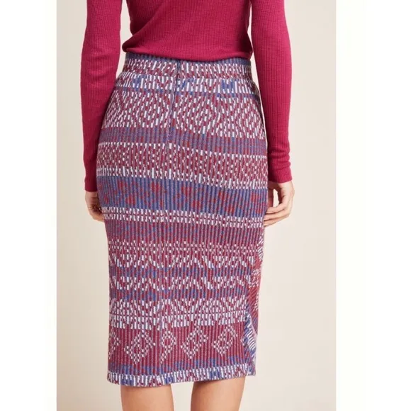 Anthropologie {Maeve} Carolina Knit Pencil Skirt