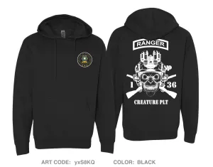 B CO, 1-36 IN Comfort Unisex Hooded Sweatshirt - yxS8KQ