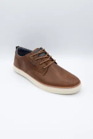 B52 by Bullboxer Lace Up Slip On Shoes for Men in Cognac | 967-X2-8110A-COGNAC