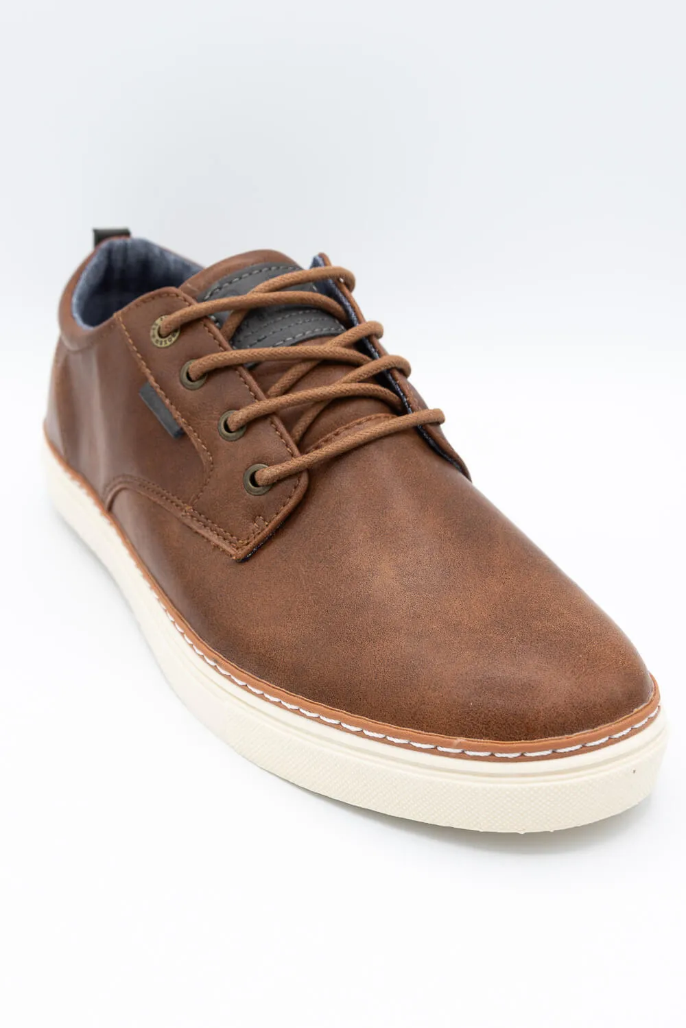 B52 by Bullboxer Lace Up Slip On Shoes for Men in Cognac | 967-X2-8110A-COGNAC