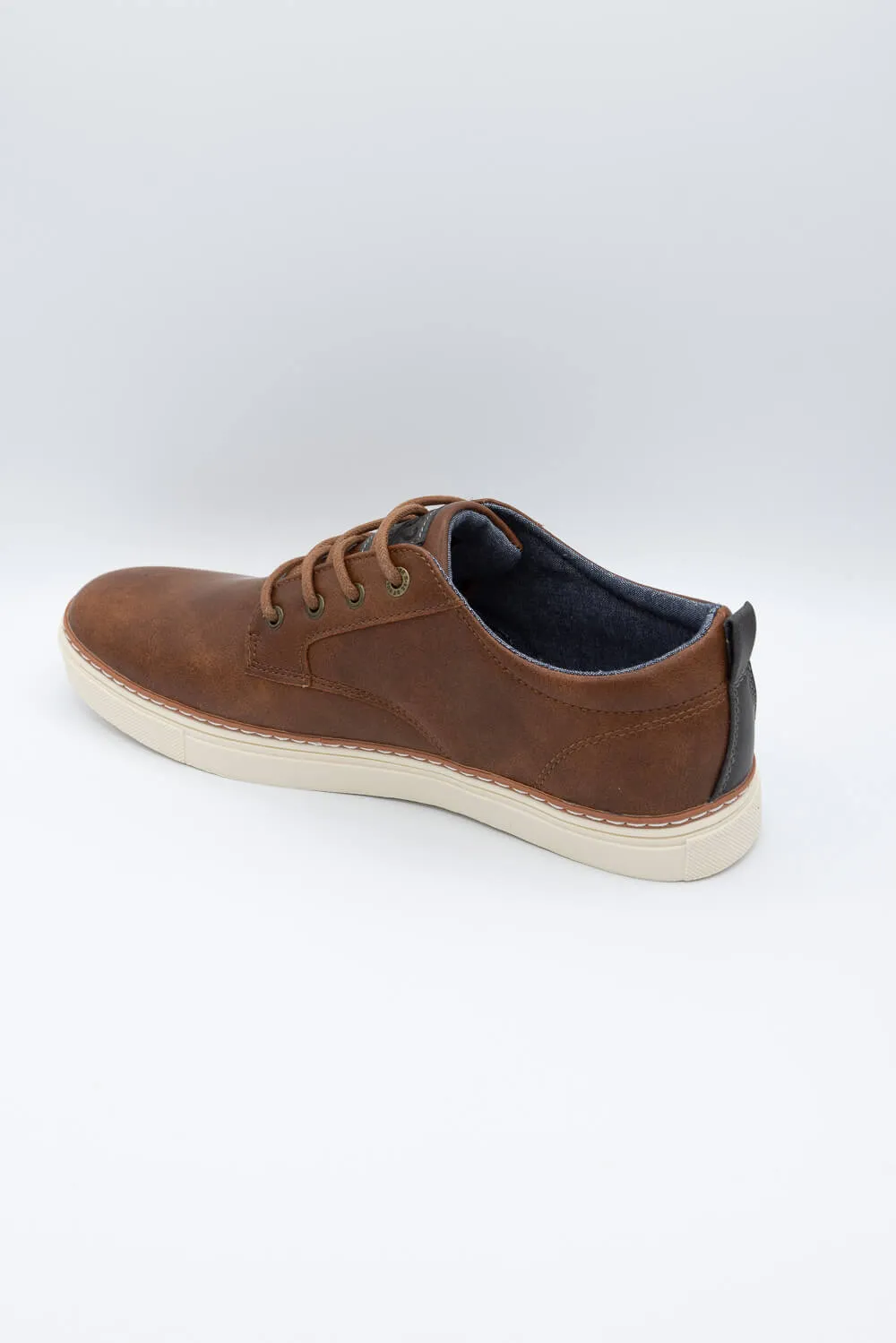 B52 by Bullboxer Lace Up Slip On Shoes for Men in Cognac | 967-X2-8110A-COGNAC