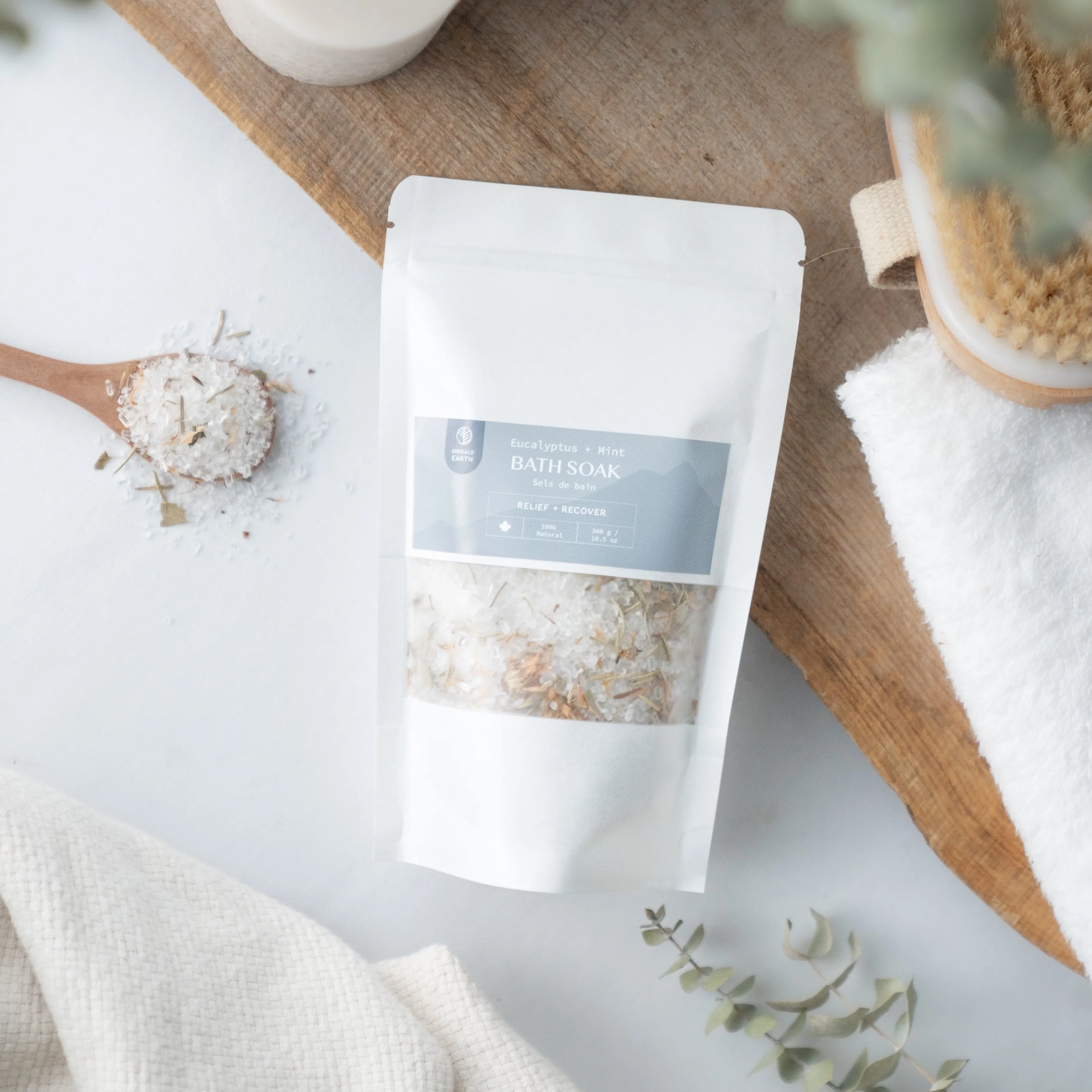 Bath Salts Relief : Eucalyptus   Mint