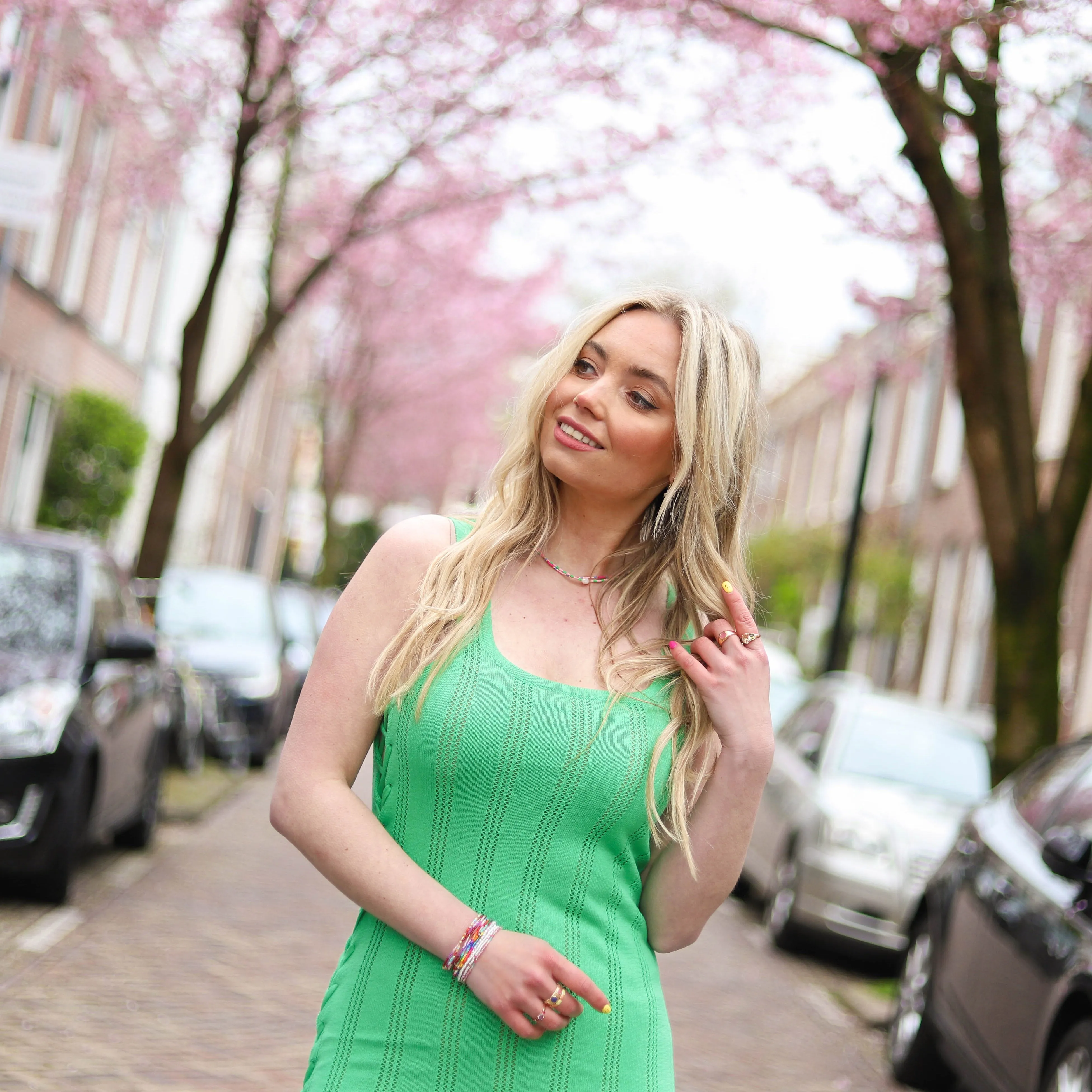 Beana dress green