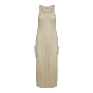 Beana dress white beige