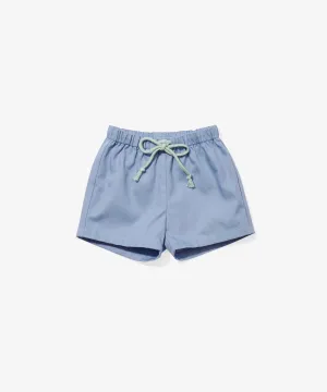 Bingo Baby Short, Dusty Blue