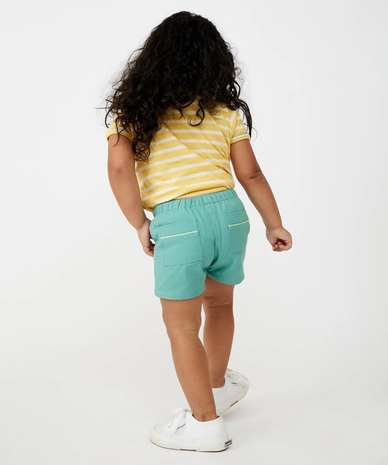 Bingo Baby Short, Seafoam