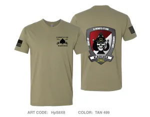 Bravo Troop, 3-17 ACS, 3CAB Comfort Unisex Cotton SS Tee - HpS8X8