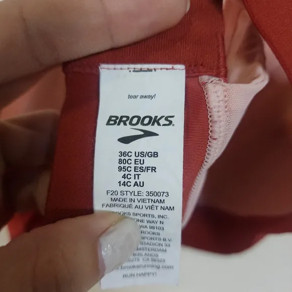 Brooks Dare Racerback Women’s Run Bra for High Impact Running