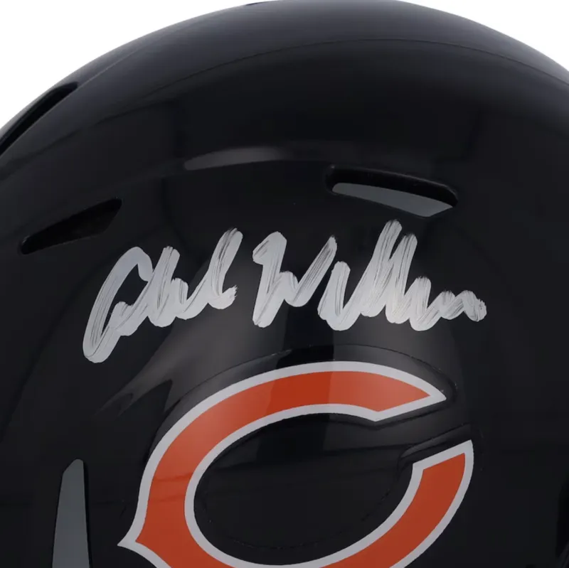 Caleb Williams Autographed Chicago Bears Mini Speed Helmet Fanatics