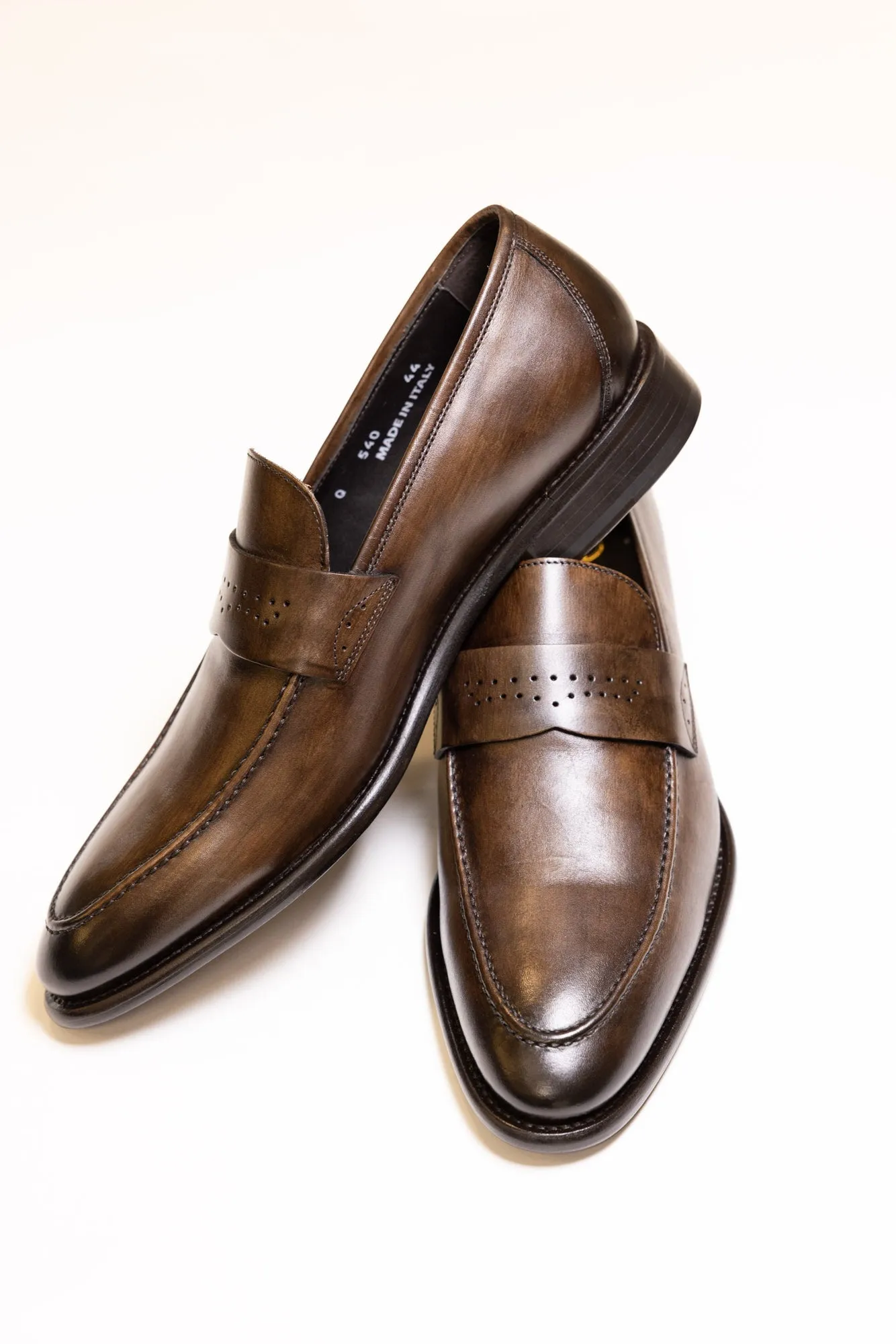 Calzoleria Toscana Wholecut Slip-On Shoe