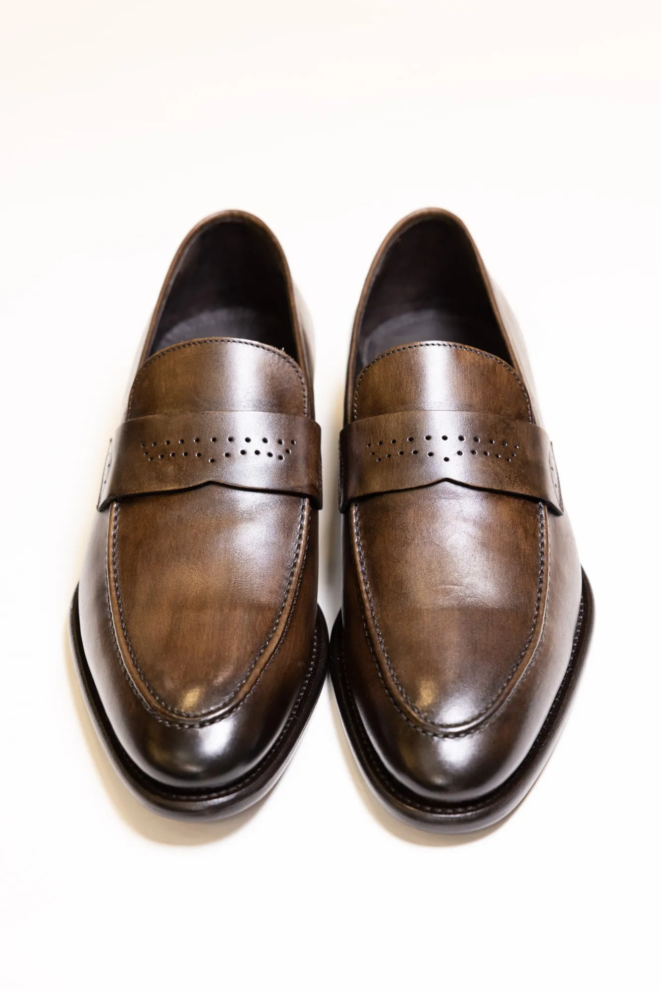 Calzoleria Toscana Wholecut Slip-On Shoe