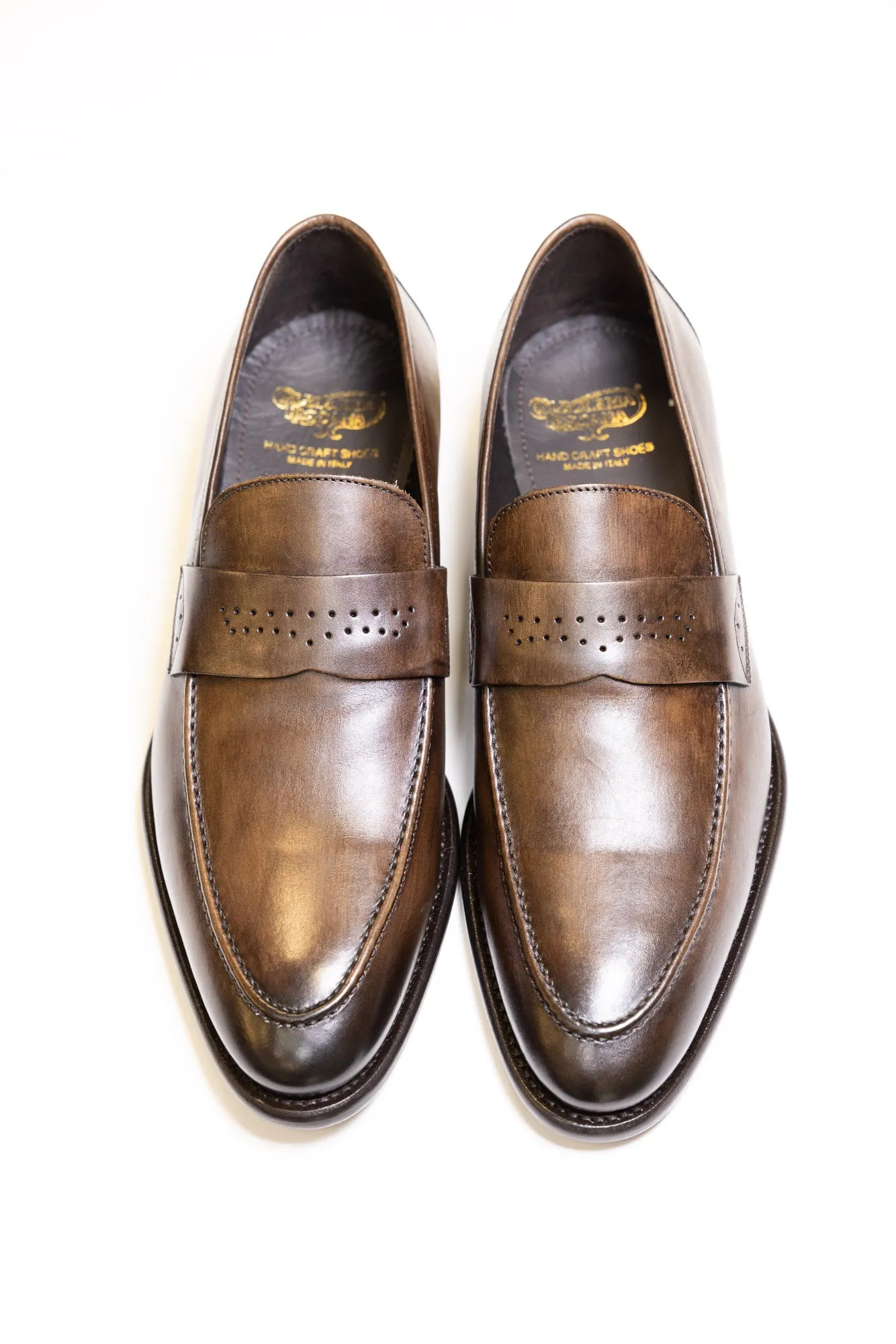 Calzoleria Toscana Wholecut Slip-On Shoe