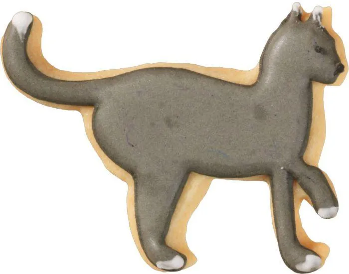 Cat Walking Cookie Cutter 6.5cm