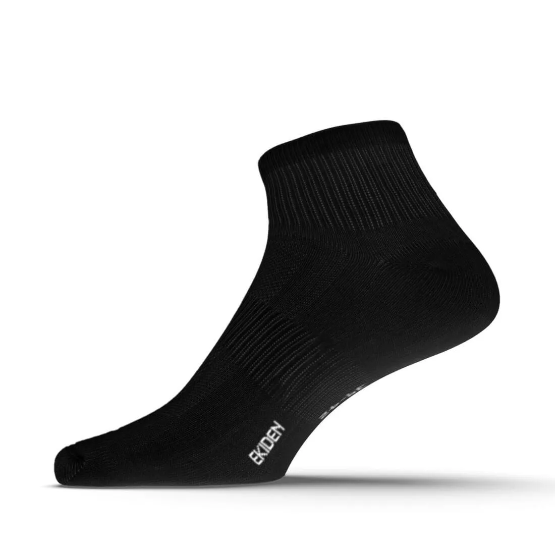 CHAUSSETTES DE RUNNING RUN100 BLANCHE x3