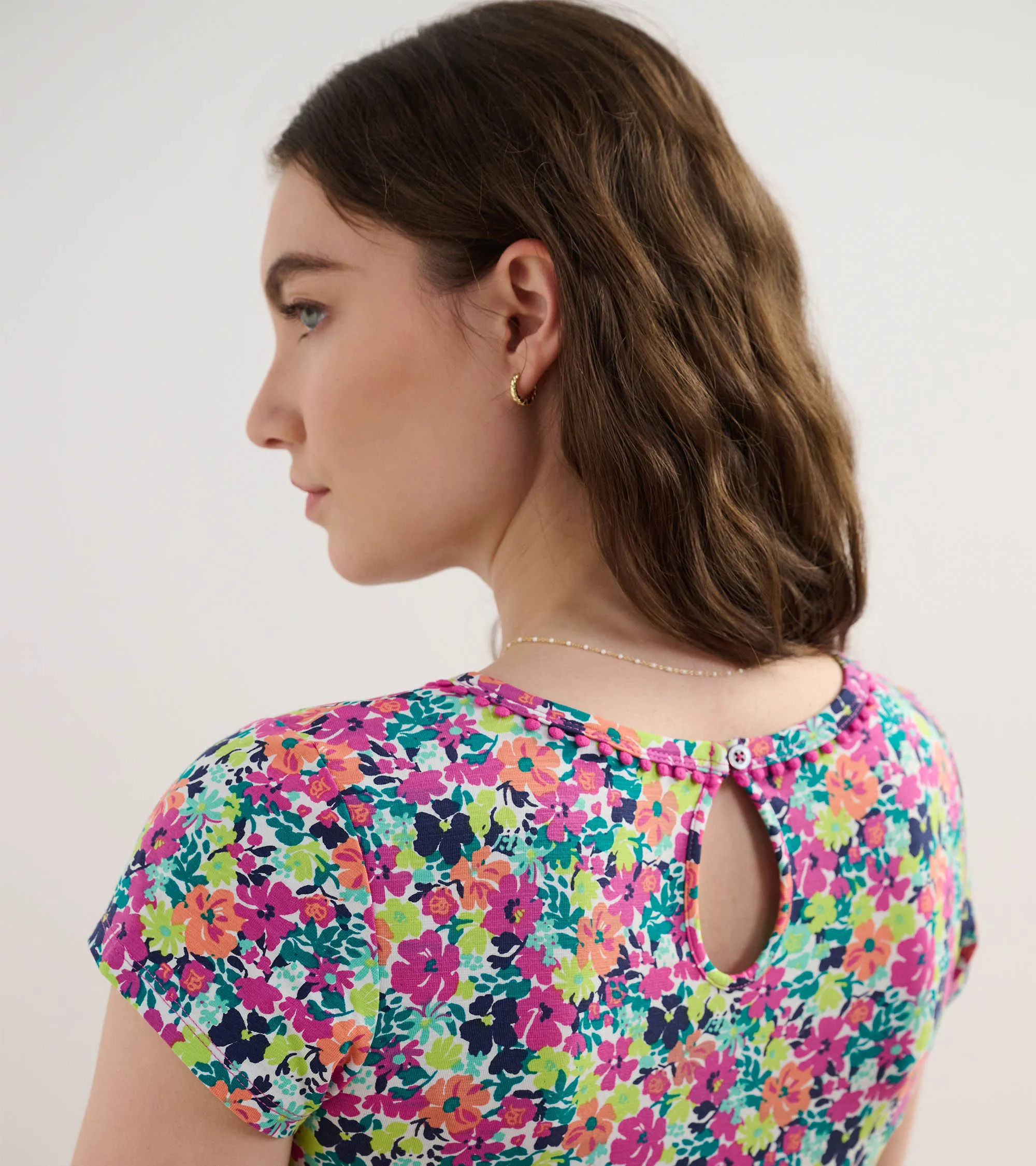 Cici A-Line Dress - Fresh Flowers