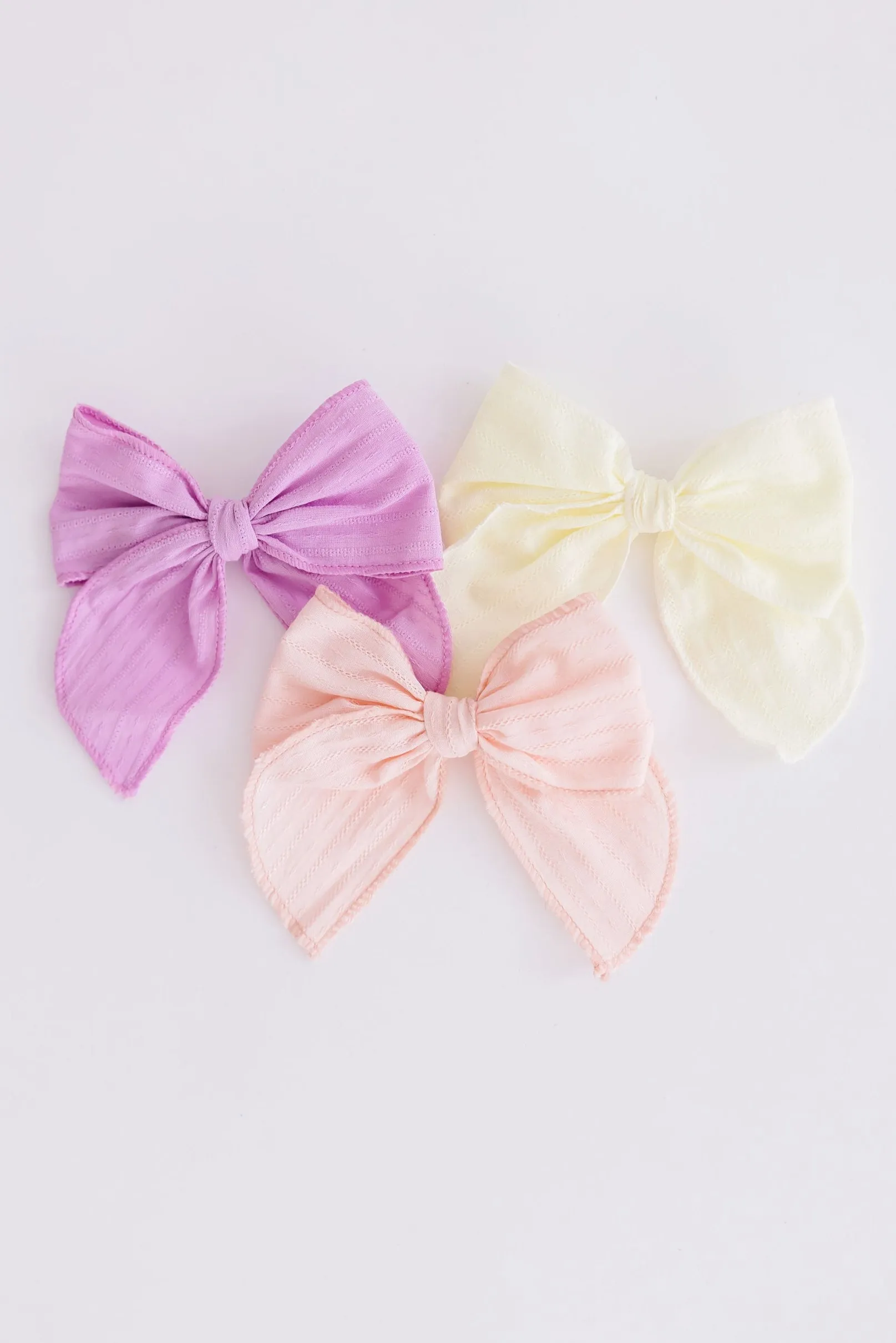 Classic Hair Bow - Petal Pink