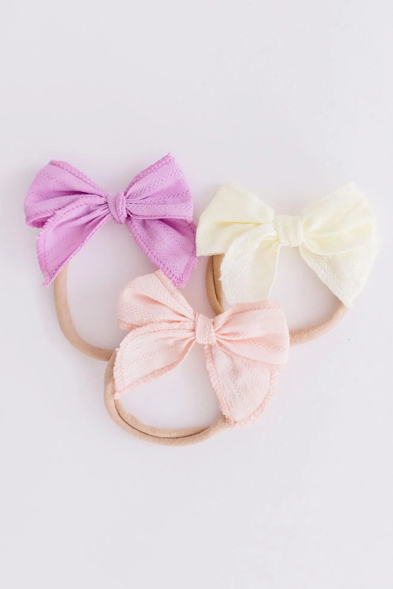 Classic Hair Bow - Petal Pink