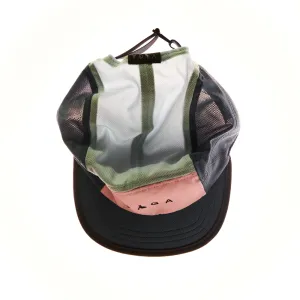 Club Cap - Mint, Grey & Pink