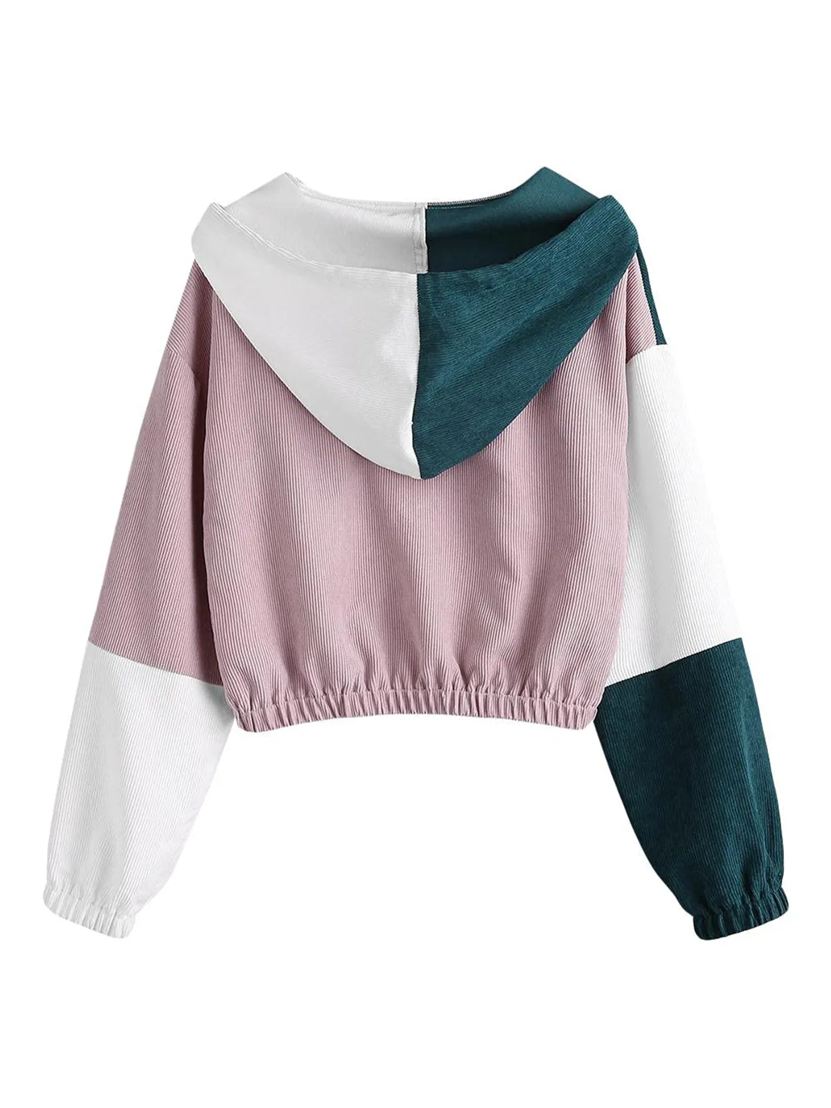 Corduroy Hooded Sweatshirt