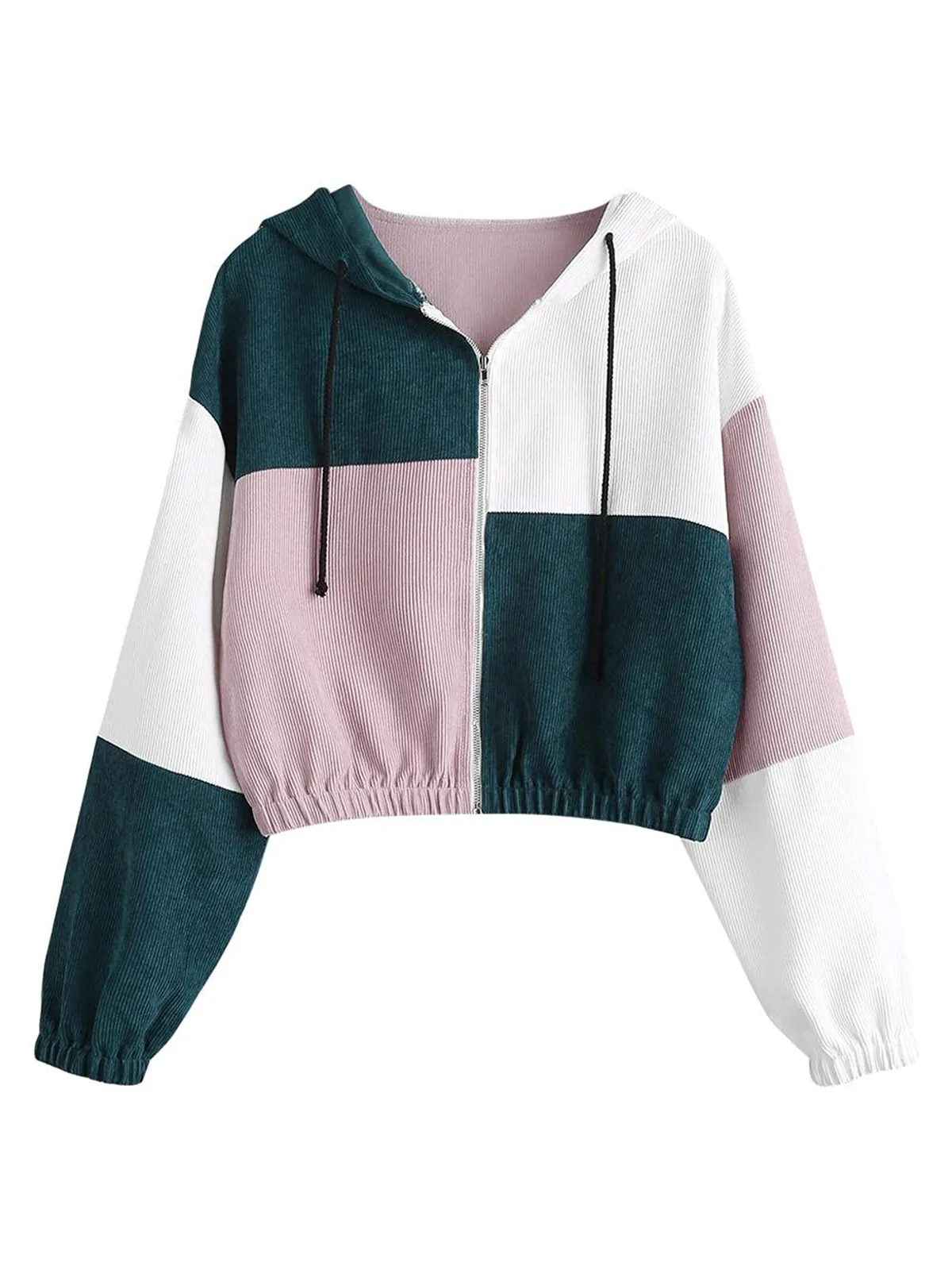 Corduroy Hooded Sweatshirt