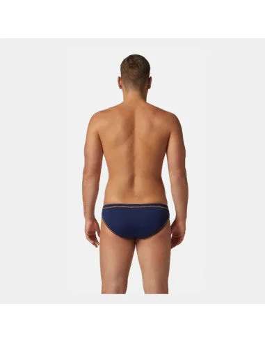COSTUME AKRON ITALIA UOMO SLIP NUOTO PISCINA BICOLOR VERDE BLU
