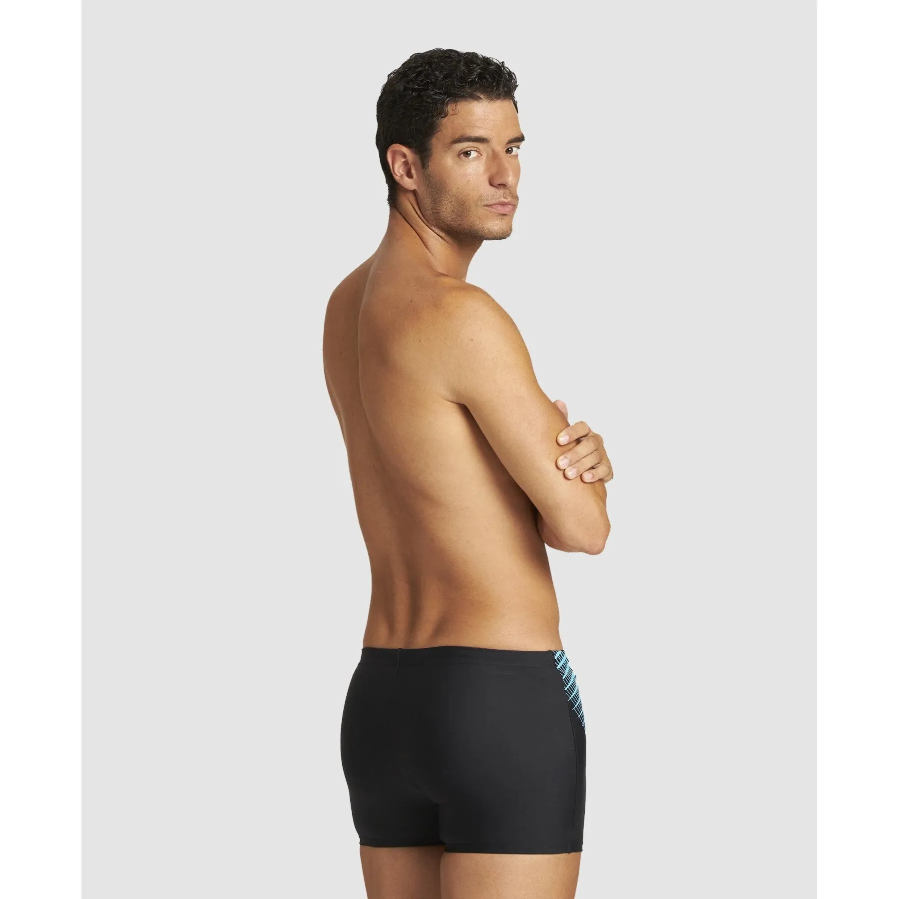 COSTUME PISCINA ARENA UOMO PARIGAMBA SLIP NUOTO PISCINA MARE NERO
