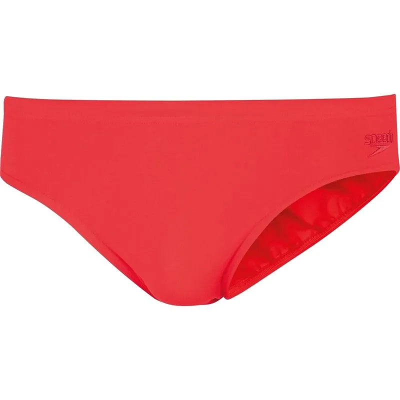 COSTUME SPEEDO ENDURANCE   UOMO SLIP NUOTO PISCINA ROSSO