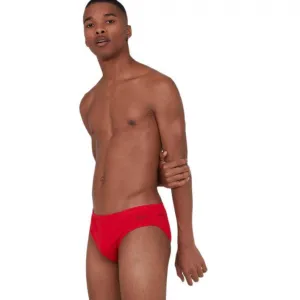 COSTUME SPEEDO ENDURANCE   UOMO SLIP NUOTO PISCINA ROSSO