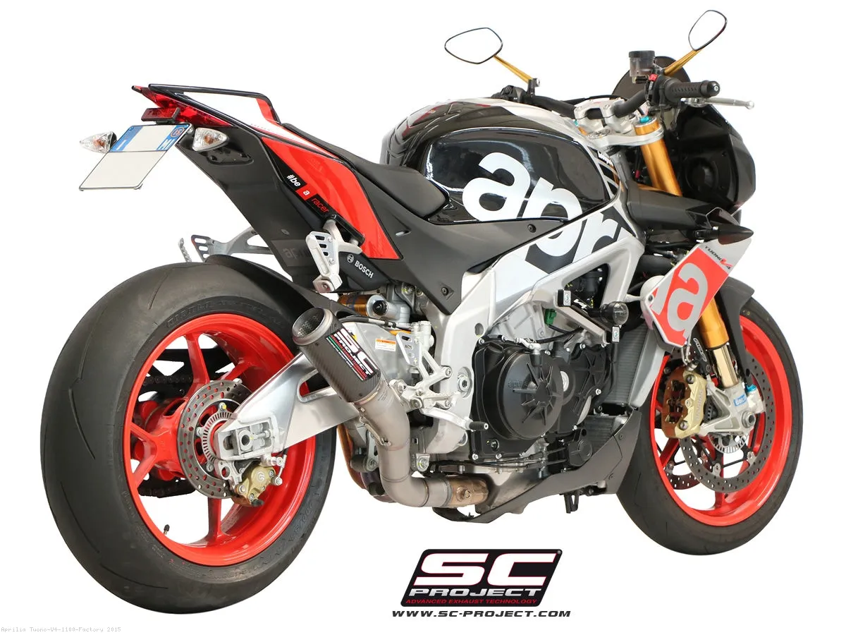 CR-T Exhaust by SC-Project for Aprilia Tuono V4 1100 2015-2016