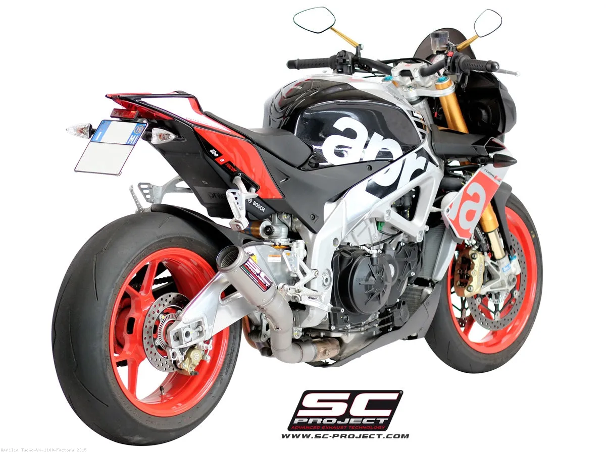 CR-T Exhaust by SC-Project for Aprilia Tuono V4 1100 2015-2016