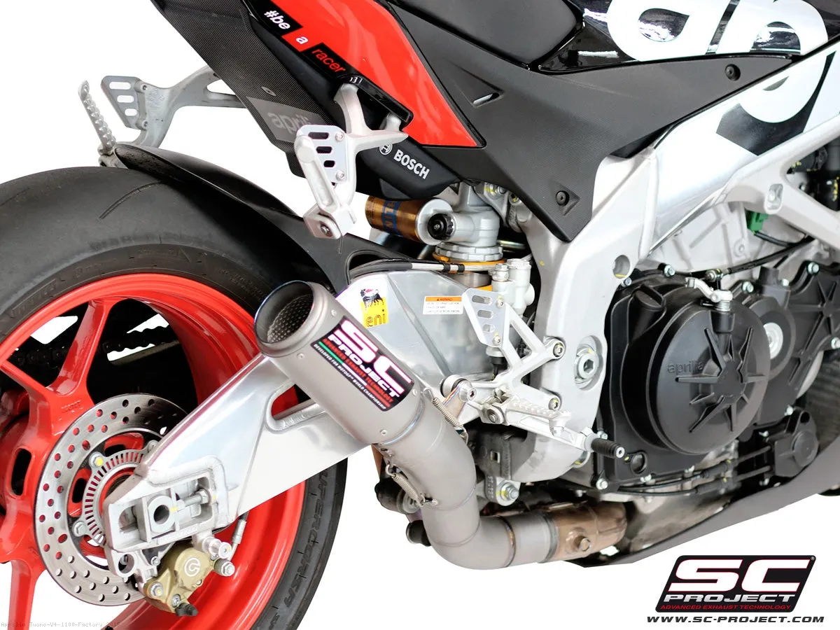 CR-T Exhaust by SC-Project for Aprilia Tuono V4 1100 2015-2016