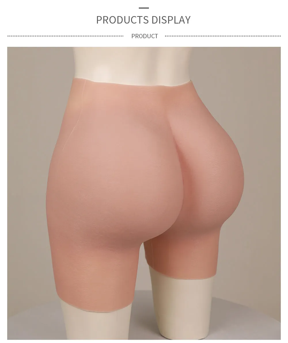 Crossdresser Silicone Shapewear Realistic Hip pads and Butt Pads Flexible Hip Enhancer Panties for Drag Queen