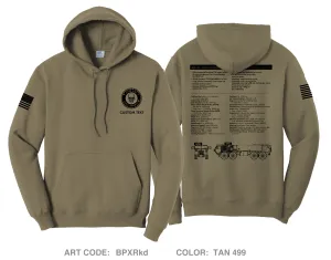CUSTOM E Co FSC, 2BEB, 3ABCT Comfort Unisex Hooded Sweatshirt - BPXRkd