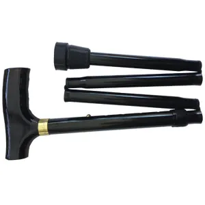Days T-Handle Folding Walking Stick 79-89cm