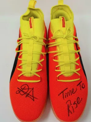 DEANDRE AYTON Autographed Suns Time To Rise Puma Clyde Court Shoes GDL LE 1/22