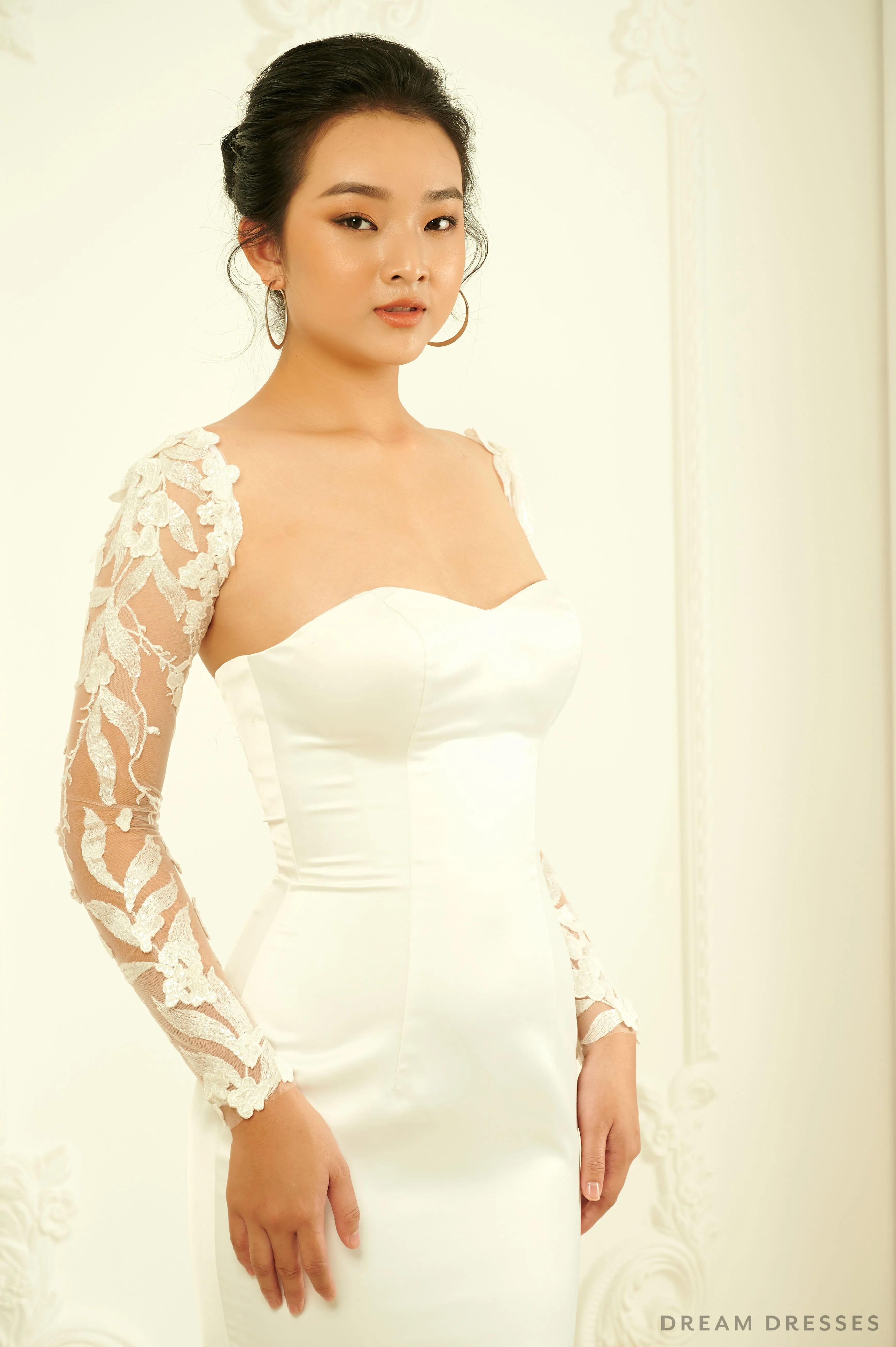 Detachable Long Sleeves for Wedding Dress (#CHIARA)