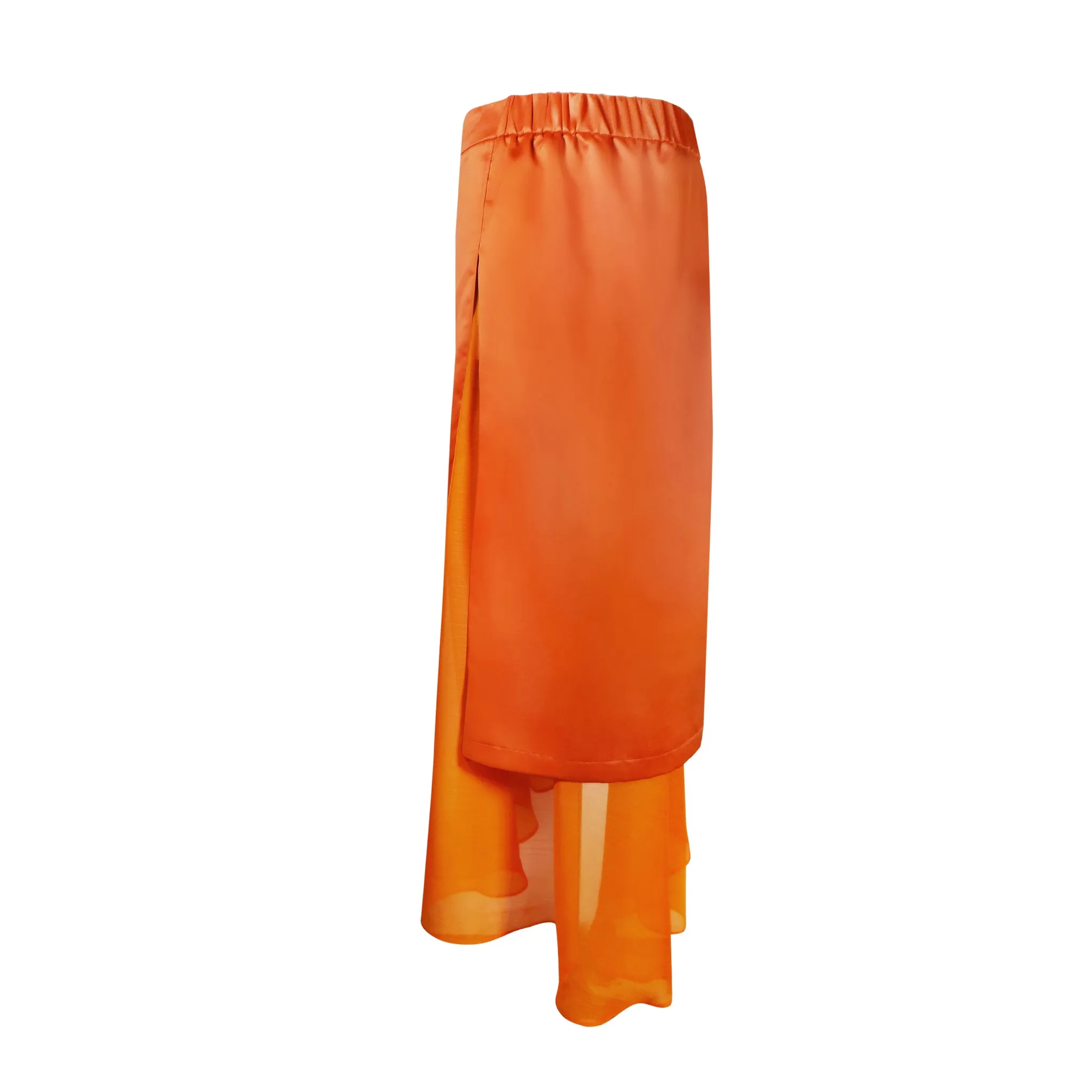 Detachable Slip Hight Split Skirt